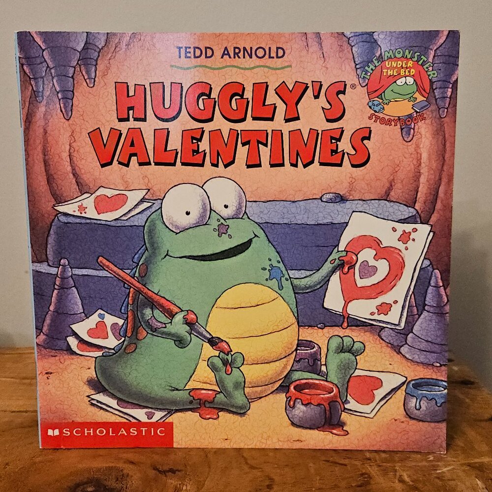 Huggly's Valentines Paperback Book